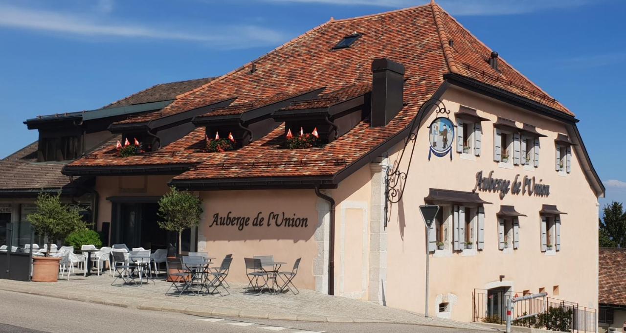 Auberge De L'Union Arzier Exterior foto